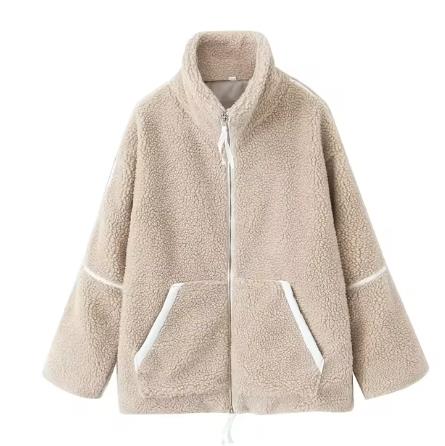 Victoria™ - Teddyjacka i fleece - Beige (nästan slutsåld) / S