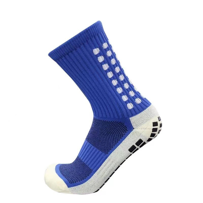 Factory non-slip bottom dispensing football socks men's and women's mid-calf basketball stockings towel bottom thickened sports socks wholesale