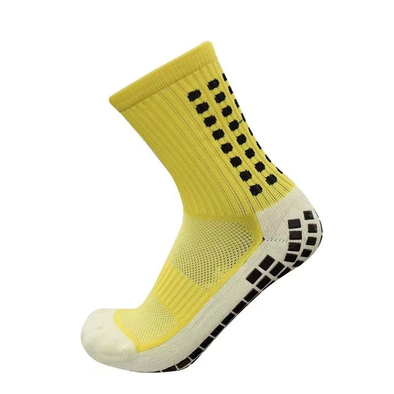 Factory non-slip bottom dispensing football socks men's and women's mid-calf basketball stockings towel bottom thickened sports socks wholesale