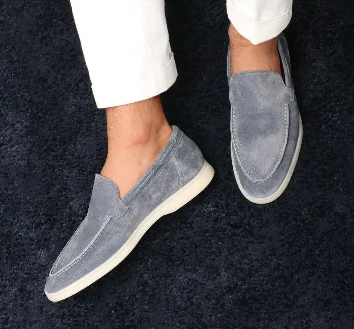 Classic Men's Low Loafer Shoes