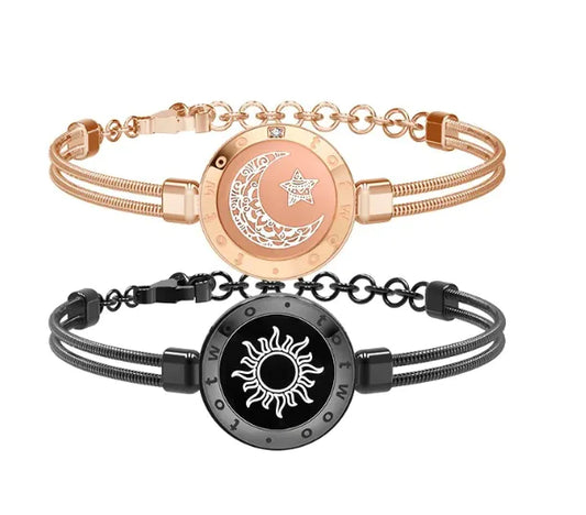 Sun & Moon Smart Sensor Couple Bracelets